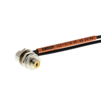 OMRON Fiber optik sensör, cisimden kafalı yansımalı, M6 hex, Dik Açı, yüksek flex R1 fiber, 5m kablo 4547648510769