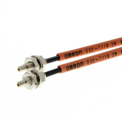 OMRON Fiber optik sensör, karşılıklı, M4 kafa, yüksek flex R1 fiber, 2m kablo 4548583049147