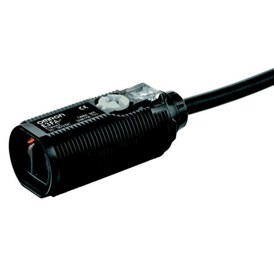 OMRON Fotoelektrik sensör, M18 LED, cisimden yansımalı, 100mm, NPN, L-ON/D-ON uygulaması, 2m merkez 4583468498