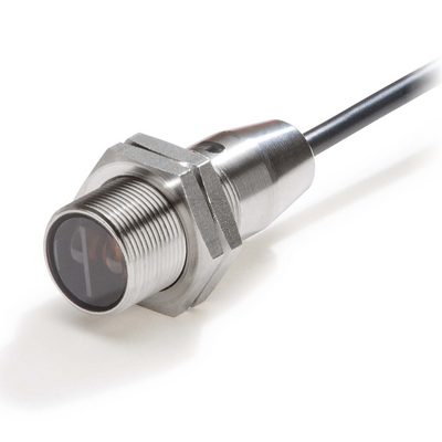 Omron photoelectric sensor, M18 Axial, Susse Body, Infrared LED, Reflected from the object, 300mm, NPN, L-ON/D-ON, 2M cable 4548583732728