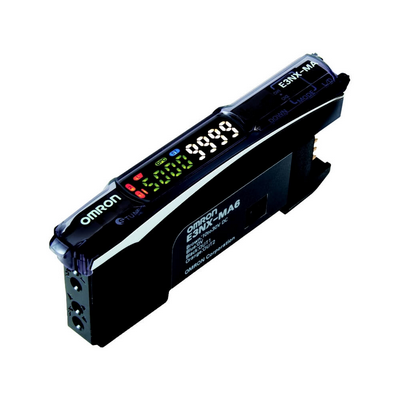 Omron Fiber Amplifier, 2 Fiber Input, Twin Digital Display, Smart Tuning, Multiple Functions, 2 PNP Output, System Connector 454858351474444