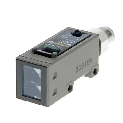 Omron Photolectric Sensor, Retro-Reflective, 3M, DC, 3-Wire, NPN/PNP, Horizontal, M12 Plug-in 4547648357630