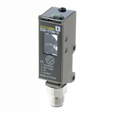 OMRON Fotoelektrik sensör, karşılıklı, 30m, DC, 3 telli, NPN/PNP, dikey, M12 plug-in 4547648357562