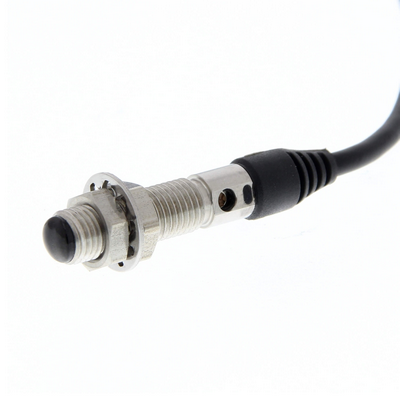 Omron photoelectric sensor, M6 stainless steel body, reflected from the object 50mm, L-ON, NPN, 2M cable 454764838542