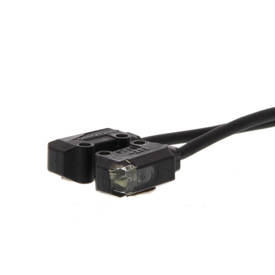 Omron Photolelectric Sensor, Mutual, Miniature, Side View, 2M, NPN, D-ON, 2M cable, M2 Mounting 4548583004672