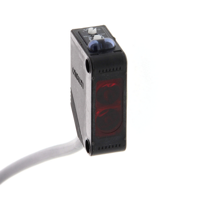 Omron photoelectric sensor, transparent object reflector, 2M, DC, 3 cables, PNP, 2M cable 4547648676762