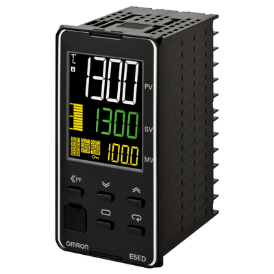 OMRON Yeni nesil dijital sıcaklık kontrolörü, PRO, 1/8 DIN ((48mm), 1 kontrol işlevi96x48mm), 4 alarm çıkışı, 2 olay giriş, RS-485 çıkışı (Modbus RTU), alev SSR arızası, 100-240 VAC 454973412