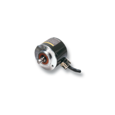 Omron Encoder, Absolute, 12PPR, 9-bit, 12-24 VDC, PNP Open Collector, BCD Output, 2 M Prewired 4536854871276