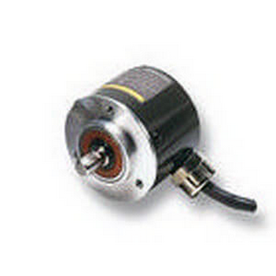 Omron Encoder, Absolute, 360Puls, 9-bit, 12-24 VDC, PNP Open Collector, 2M cable 4536854871207