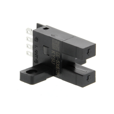 Omron Photo Micro Sensor, Slot Type, T-Shaped, L-on, NPN, Connector 4548583476011