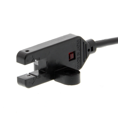 OMRON Photomicro sensör, yuva tipi, ince, T-şekilli, NPN, 2m kablo 4536854356728