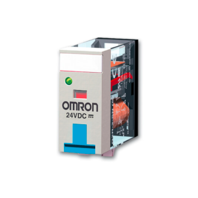 Omron Relay, Plug-in, SPDT, 10 A, Mechanical & Led Indicator, 110 VDC 4547648001366