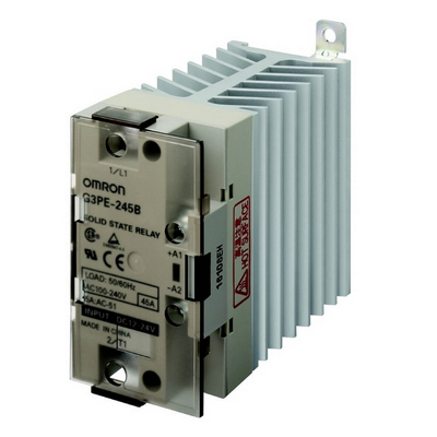 Omron Solid State Relay, 1-Pole, DIN-Track Mounting, W/O ZERO Cross, 35 A, 264 Vac Max 4548583409651