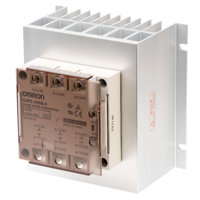 Omron Solid-State Relay, 3-Pola, Screw Mounting, 35A, 528VAC MAX 4548583409897