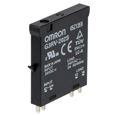Omron Solid-State Relay, Plug-in, 5-Pin, 2A, 75-264VAC 4547648741101