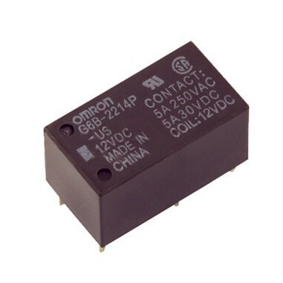Omron subminiature PCB Relay, 5 A 4547648075015