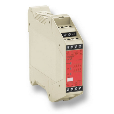 Omron Safety Relay Unit, DIN17.5mm, DPST-NO (Category 4), 5 A, 1 OR 2 Channel Input, Auto-Reset (+ Common Input) 4547648814201