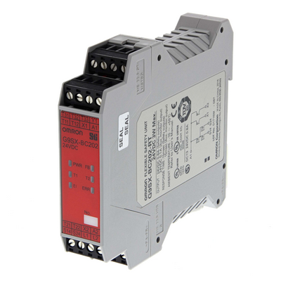 Omron Basic Unit, 2 x No Solid State Safety Outputs (1 A), 2 X No Solid State Auxs, 2 Logic and Outputs, 1 OR 2 Channel Input, Screw Terminals 4547648370333333