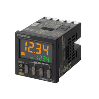 Omron Counter Tachometer, 11-Pin Socket, DIN 48x48 mm, 6 Digits, 1-Stage (2 Inputs and Outputs), Contact Output (SPDT + SPst), 100 To 240 VAC Supply 4548583745537