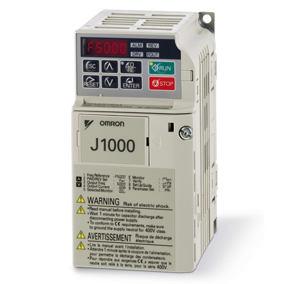 OMRON J1000 Inverter sürücü, 1.5kW, 4.8A, 415 VAC, 3-faz 4547648550758
