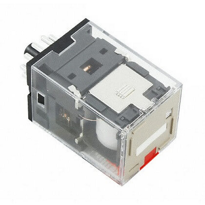 Omron Relay, Plug-in, 11-Pin, 3pdt, 10a, Mech & Led Indicator, Test Button 4547648441544