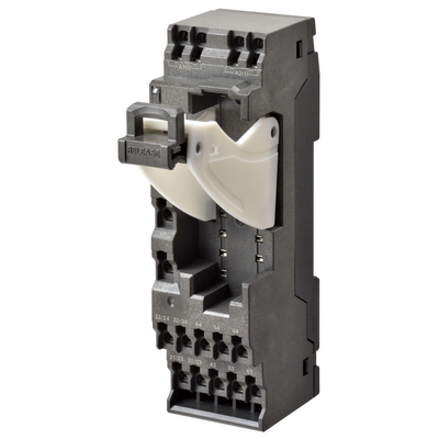 Omron Socket, DIN Rail/Surface Mounting, 14 Pin, Push in Terminals, For G7SA 6 Pole Relays, LED Indicator 4549734136167