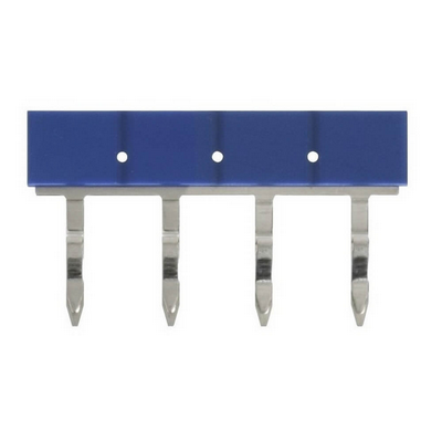Bridge apparatus for Omron G2RV-SR/G3RV-SR, 4 poles, blue 4548583798526