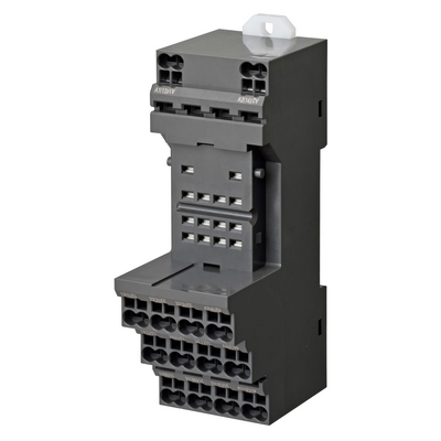 8 pin for Omron MY2, Push-in Plus terminal, relay holder, DIN RAY/SURFACE Mounting Socket 4549734218375