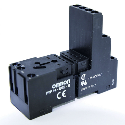 Omron Society, DIN RAY assembly, 14 pin (8 -pin MY2 relays), 1/3 level, screw terminal (No/NC contact terminals, common end and coil terminals) 454973499447777