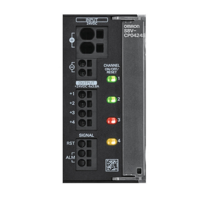 Omron Electronic Circuit Breaker, 4 Channels, 3.8 A Per Channel, 24 VDC, UL Class 2 4549734494113