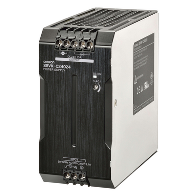 Omron Book Type Power Supply, LITE, 240 W, 24VDC, 10 A, DIN RAY Mounting 4548583357921