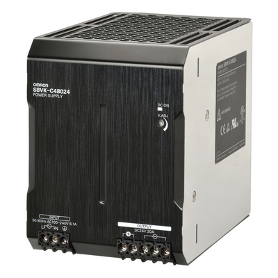 Omron Book Type Power Supply, LITE, 480 W, 24VDC, 20A, DIN RAY Mounting 4548583357938