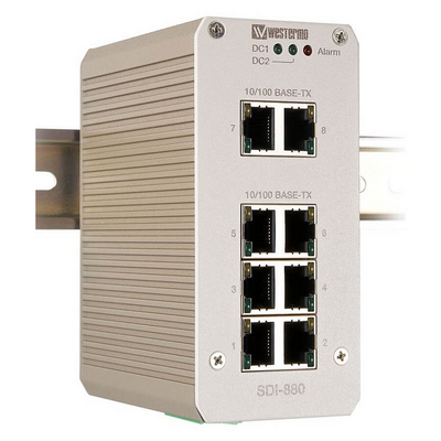 Omron i-line 8-Port Unmanaged Switch-8 x 10/100BASET 4547648898263