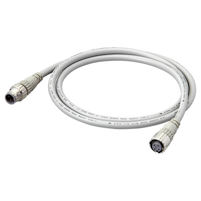 OMRON Sensör konnektörü fiş ve soket, smartclick, M12, düz, 0,5 m kablo 4547648454643