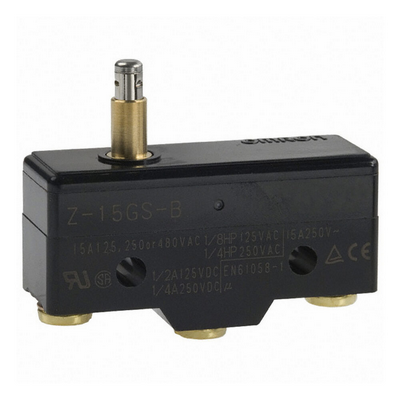Omron General Purpose Simple Switch, Thin Type Press with SPDT, 15, Screw Terminal 4536854264559