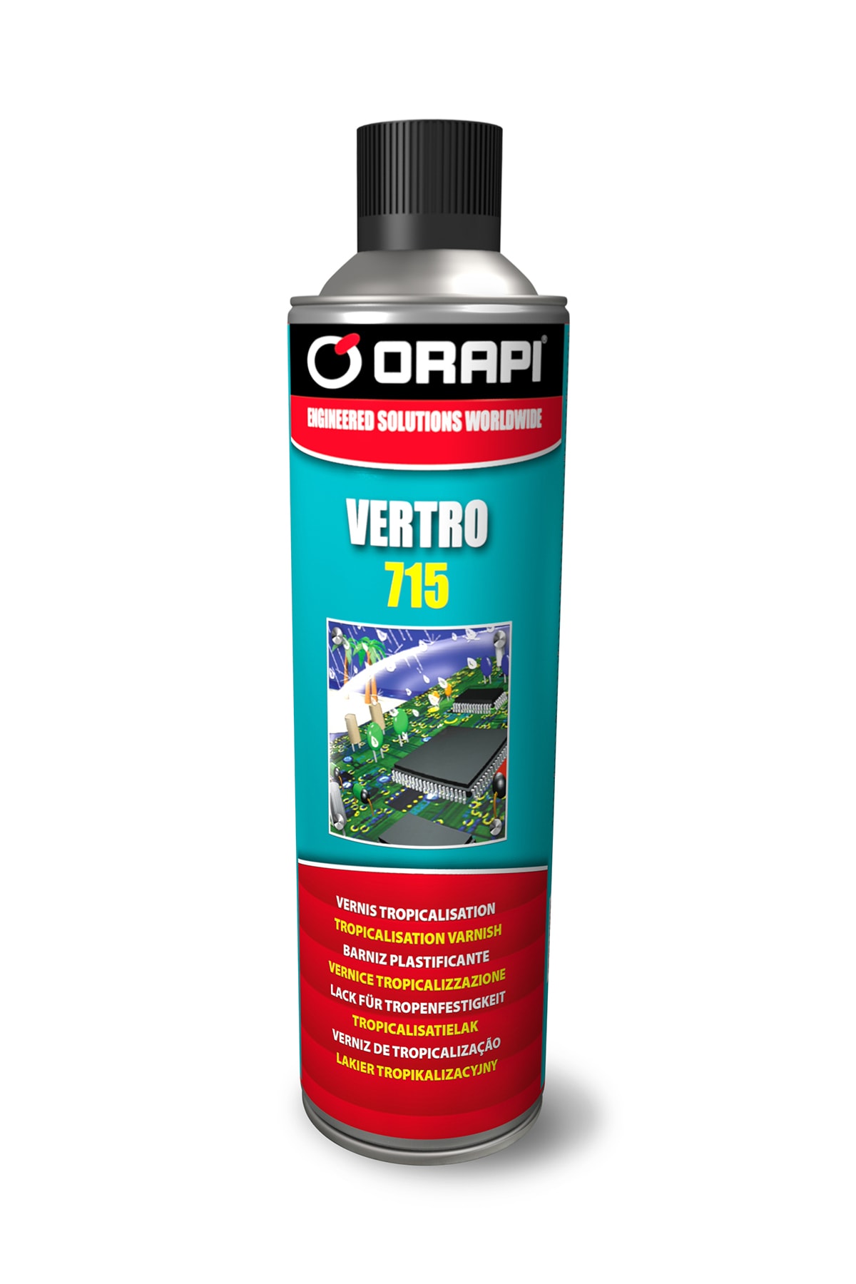 ORAPI 715 Vertro Electronic Circuit Coating Spray 650/400ml