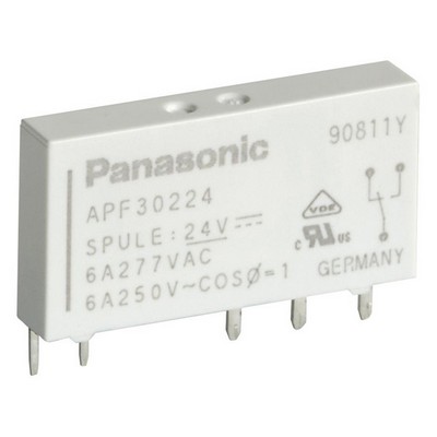 Panasonic Slim Relay Screw Socket 6a 1Co 24VDC APF30224-VDS -KK/24AC-DC