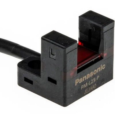 Panasonic U-shaped micro photoelectric sensor PM-L25-P