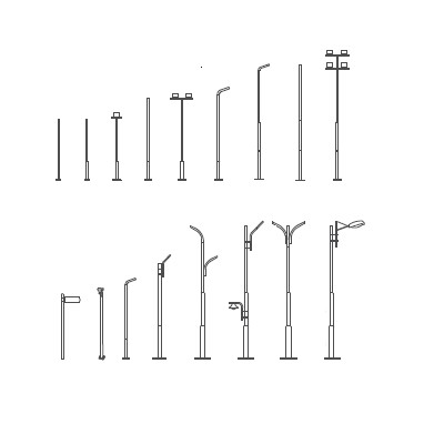 Pelsan-Lighting Poles-6 m 2xConsole Pole