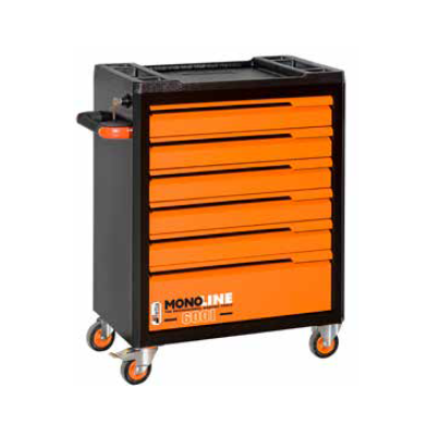 Retta Tool Cabinet with 6 Drawer Trolleys