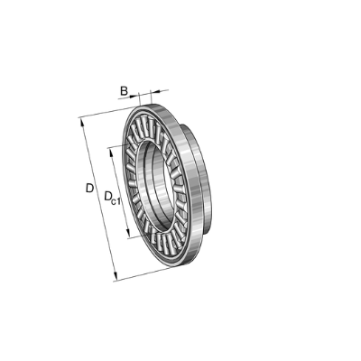 Schaeffler-Fag-Ina, Axial needle roller bearing