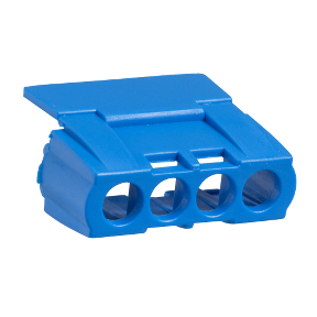Ip2 Cover for 4 Hole Terminal Block - Blue-3303430135890