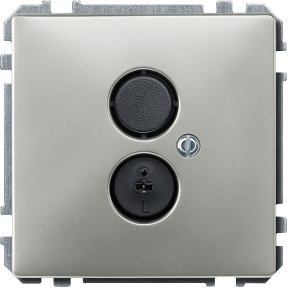 audio socket, stainless steel, System Design-4011281832958