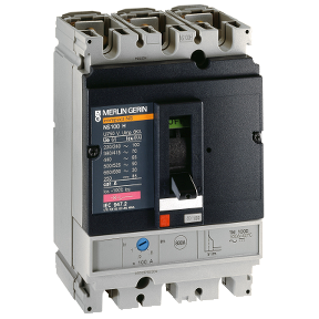 circuit breaker Compact NS100SX - TMD - 80 A - 3-pole 3d-3303430358510