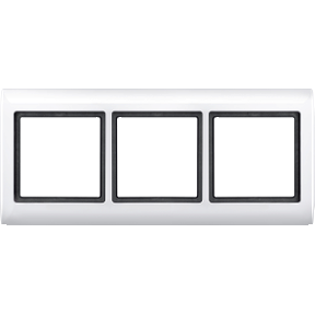 AQUADESIGN frame, 3-pack, polar white-4042811014391