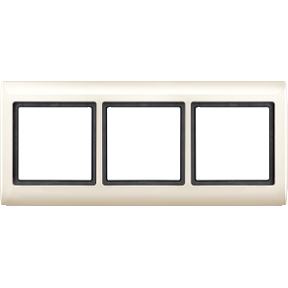 AQUADESIGN frame, 3-pack, white-4042811014407