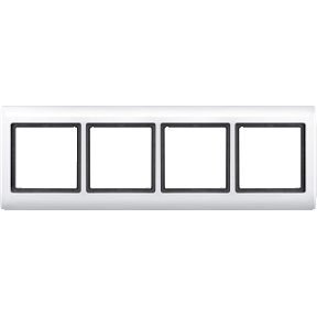 AQUADESIGN frame, 4-pack, polar white-4042811014438