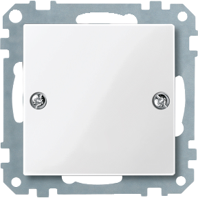 Özel iletişim/EDP versiyonu için kör kapağı, kutup beyazı, parlak, System M-4042811032920