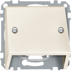 Inclined outlet, white, System M-4042811008932