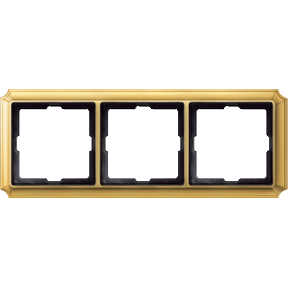 ANTIQUE frame, 3-pack, polished brass-4011281867356